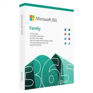 Microsoft Office ESD 365 Family All Lang Annual Subscription Downloadable License Key
