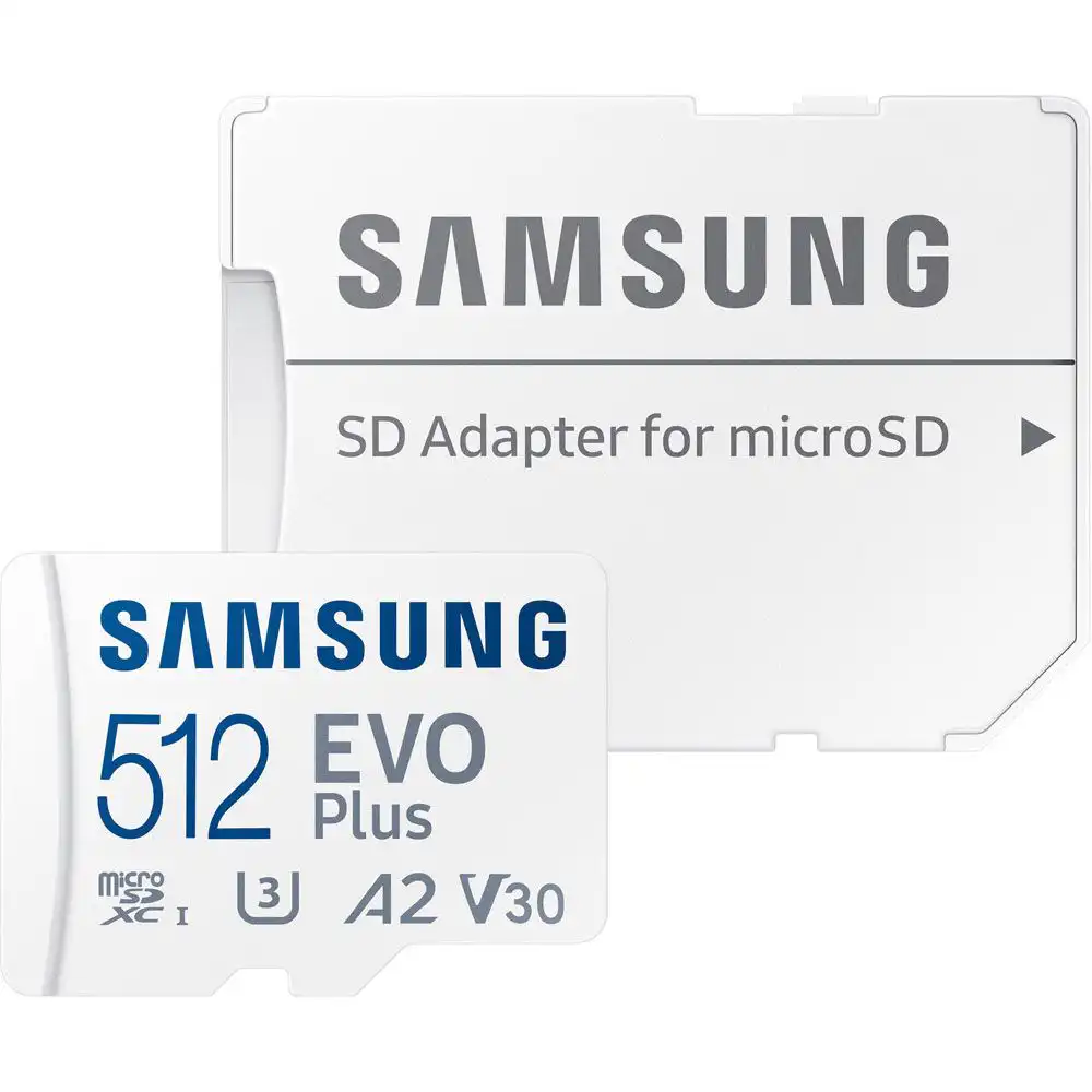 Samsung 512GB Evo Plus MicroSD + SD Adapter Preowned - Mineaway Samsung 512GB Evo Plus MicroSD + SD Adapter Preowned - Mineaway