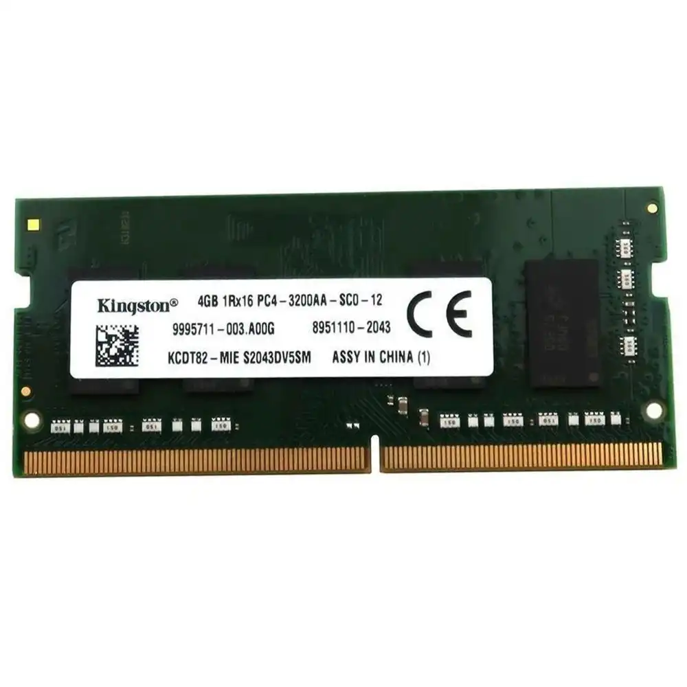 KINGSTON KCDT82-MIE 4GB PC4 3200MHz SO-DIMM OEM Laptop Memory - KINGSTON KCDT82-MIE 4GB PC4 3200MHz SO-DIMM OEM Laptop Memory - Mineaway