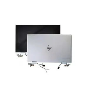 HP Envy TouchSmart 15 15-j m6-n 15.6" LCD Display Screen Hinges Lid Assembly Silver Preowned