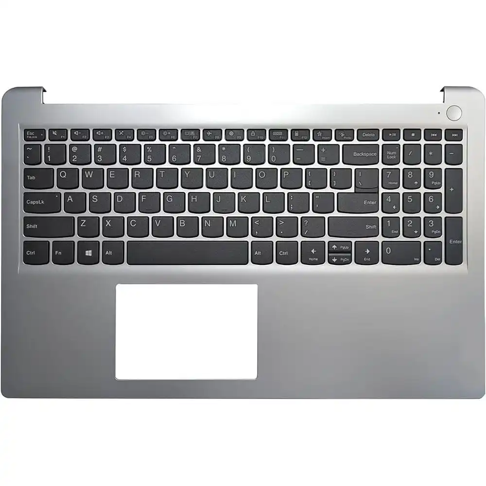 Lenovo IdeaPad 1 15ADA7 15AMN7 5CB1F36624 AP3L6000260 US Layout Lenovo IdeaPad 1 15ADA7 15AMN7 5CB1F36624 AP3L6000260 US Layout No Backlit Silver Palmrest Upper Cover Case - Mineaway