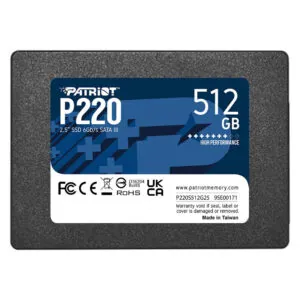 Patriot P210 512GB SSD 2.5'' 6Gbs SATA 3 Solid State Drive