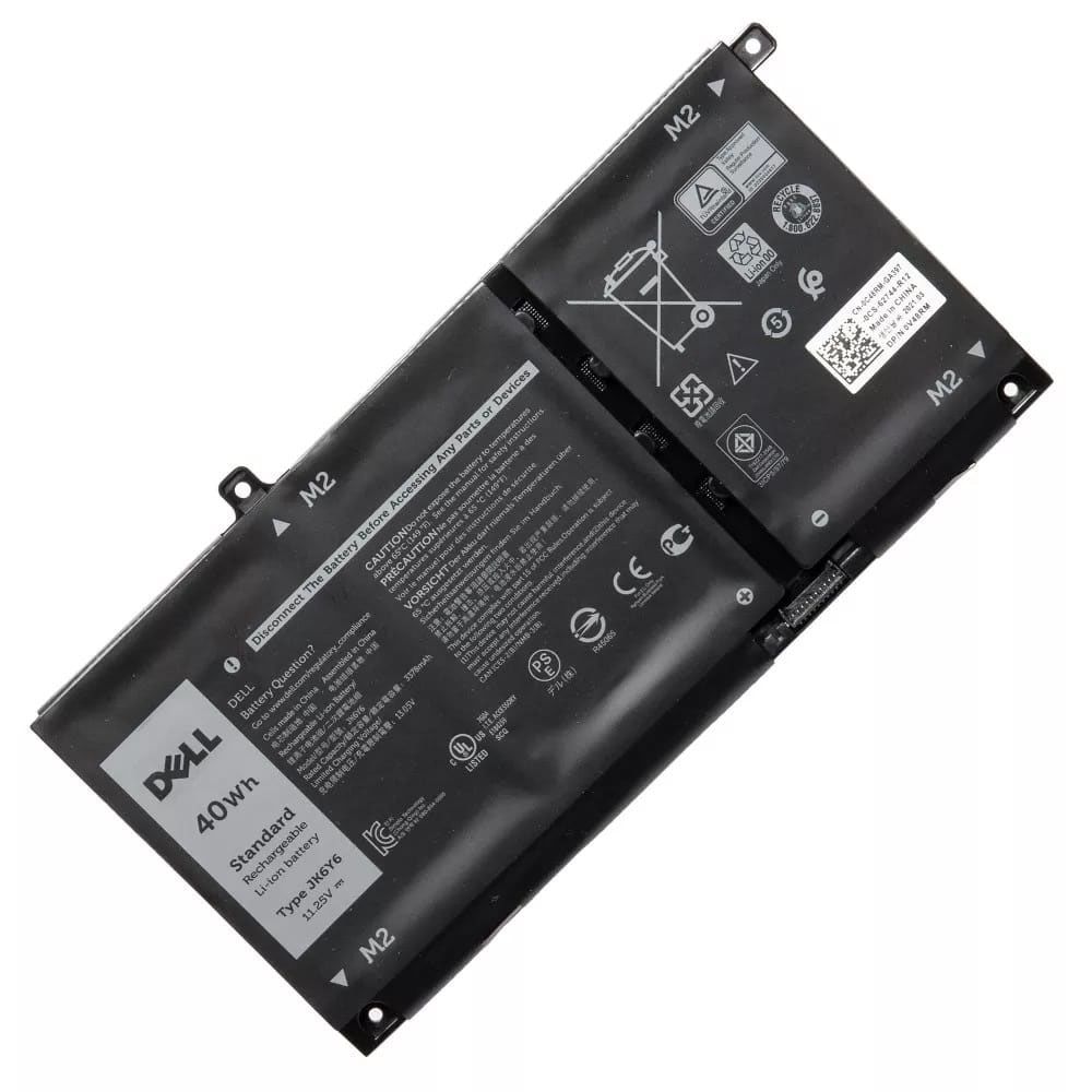 Genuine Dell Inspiron 5300 5301 5501 5502 5505 11.25V 3378MAH 40 Genuine Dell Inspiron 5300 5301 5501 5502 5505 11.25V 3378MAH 40WH JK6Y6 Battery CF5RH Laptop Batteries - Mineaway