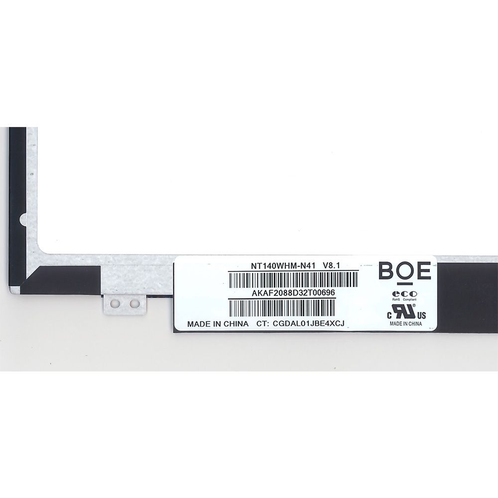 BOE NT140WHM-N41 Laptop Replacement Screen WXGA HD (1366 x 768) BOE NT140WHM-N41 Laptop Replacement Screen WXGA HD (1366 x 768) 30-Pins - Mineaway