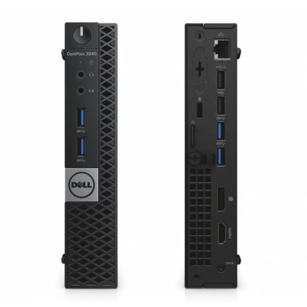 Dell OptiPlex 3040 Intel Core i5-6500T 8GB RAM 256GB SSD Micro F Dell OptiPlex 3040 Intel Core i5-6500T 8GB RAM 256GB SSD Micro Form Factor Tiny PC Preowned - Mineaway