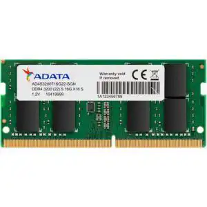 ADATA AD4S320016G22-RGN 16GB PC4 3200MHz SO-DIMM OEM Laptop Memory - Mineaway