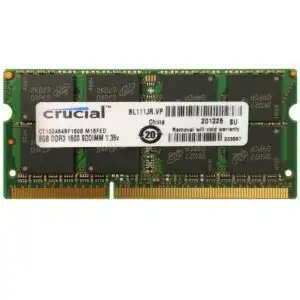 CRUCIAL CT102464BF160B.M16FP PC3 1600MHz SO-DIMM OEM Laptop Memory - Mineaway