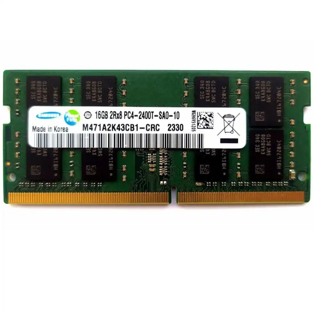 SAMSUNG M471A2K43CB1 16GB PC4 2400MHz SO-DIMM OEM Laptop Memory SAMSUNG M471A2K43CB1 16GB PC4 2400MHz SO-DIMM OEM Laptop Memory - Mineaway