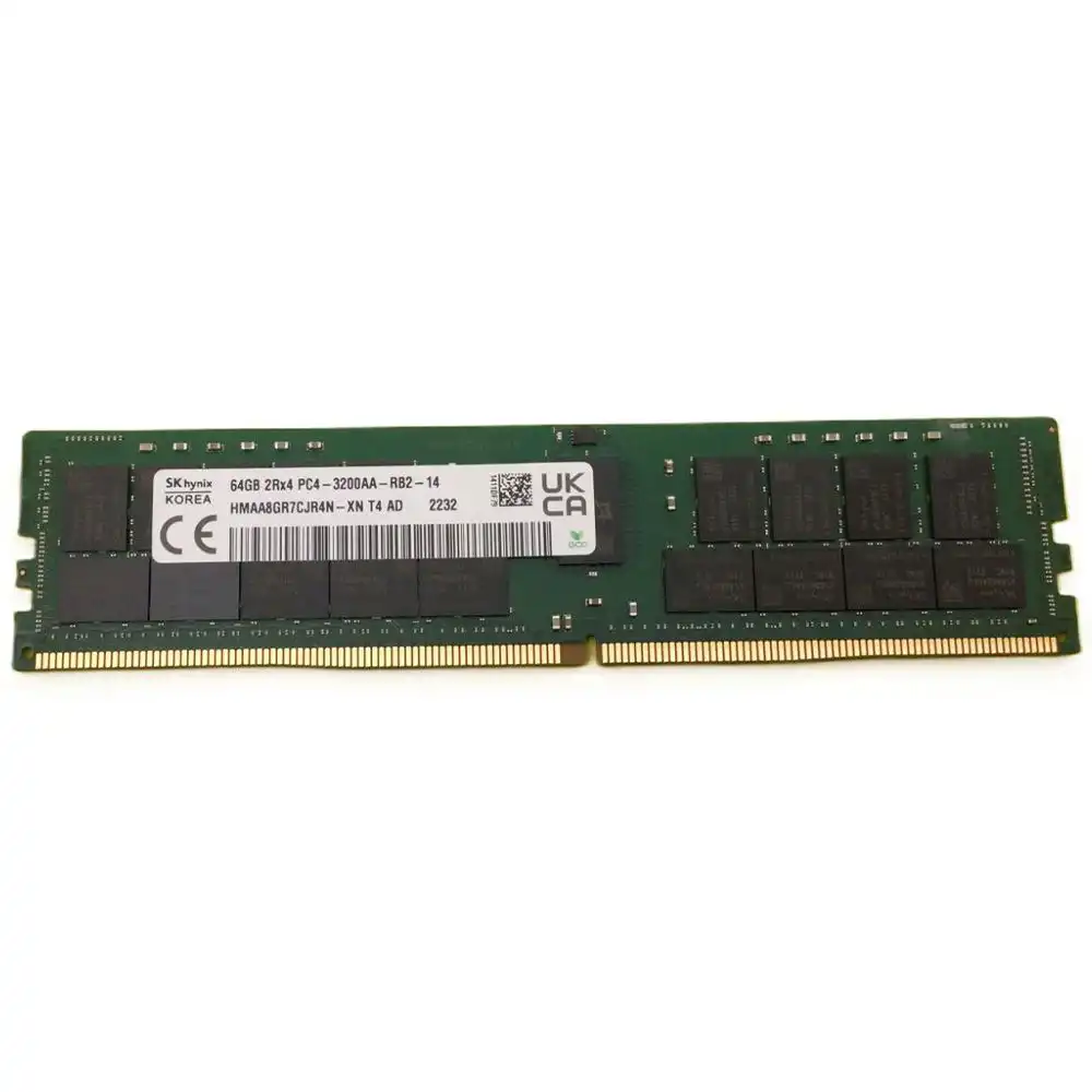 SK Hynix HMAA8GR7CJR4N-XN T4 AD 64GB DDR4-3200MHz UDIMM OEM Des SK Hynix HMAA8GR7CJR4N-XN T4 AD 64GB DDR4-3200MHz UDIMM OEM Desktop Memory - Mineaway