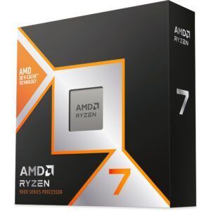 AMD 100-100001084WOF Ryzen 7 9800X3D 5.2GHz 8-Core Zen 5 Socket AM5 Desktop CPU OEM Processor