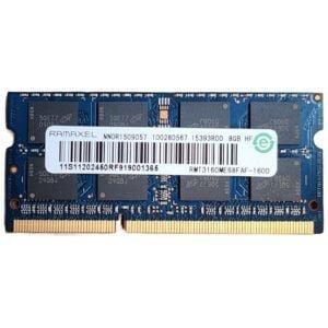 Ramaxel RMT3160ME68FAF-1600 8GB PC3-12800 SODIMM OEM Laptop Memory - Mineaway