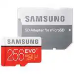 Samsung Evo Plus 256GB MicroSD + SD Adapter Preowned - Mineaway