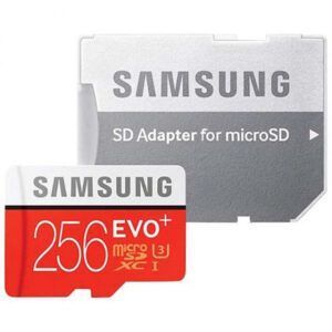 Samsung Evo Plus 256GB MicroSD + SD Adapter Preowned - Mineaway