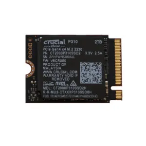 Crucial P310 2TB M.2 2230 PCIe 4.0 NVMe Internal SSD CT2000P310SSD2 OEM - Mineaway